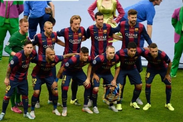 đội hình barca 2014