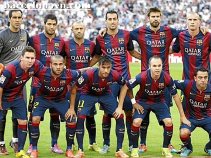 đội hình barca 2014