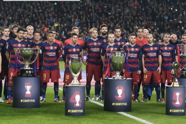 đội hình barca 2015