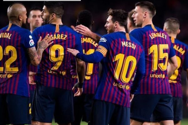 đội hình barca 2019